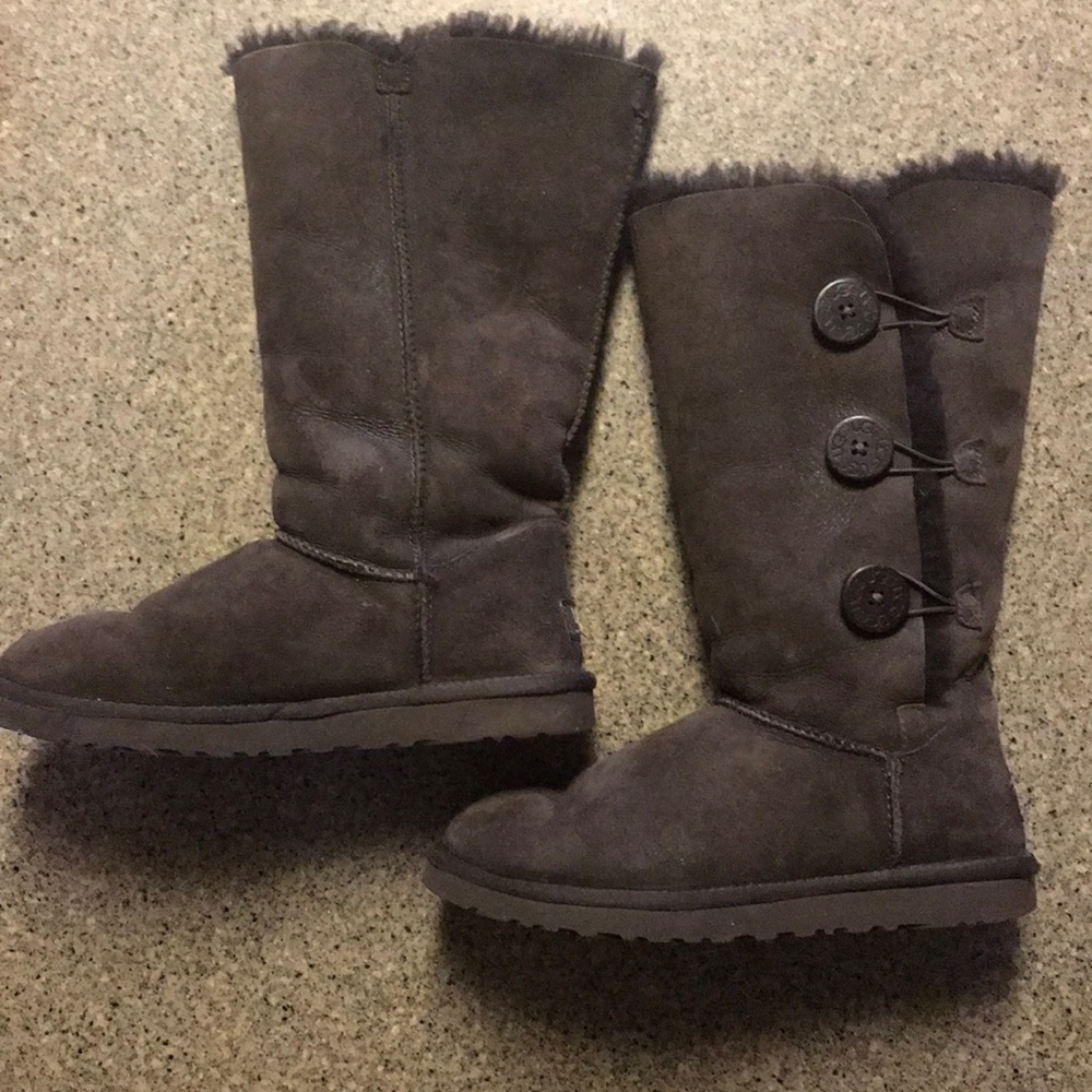 Bailey button brown UGG boots